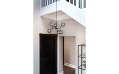 Atom Taklampa 57cm Svart/Smoke