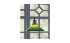 August Fönsterlampa 25cm Grön