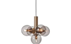 Avenue Taklampa Mässing/Rök