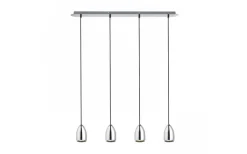 Babades Taklampa 79cm Krom