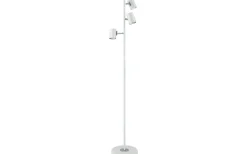 Balder Golvlampa 135cm Vit/Krom