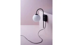 Ballon Vägglampa Svart