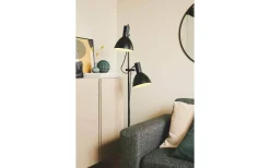 Baltimore Golvlampa 2L 150cm Svart