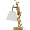 Barca Bordslampa Kanin 47cm Guld