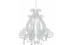 Barock Taklampa 45cm Vit