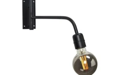 Base Vägglampa 34cm Matt Svart