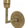 Base Vägglampa Guld