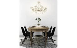 Basilano Kristallkrona 8-Arm 82cm Konjak