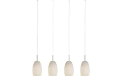 Batista Taklampa 102cm Nickel/Vit