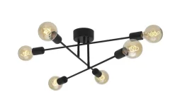 Baton Plafond 6L 68cm Svart