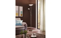 Baya Golvlampa 180cm LED 3000K 2,5+20W Matt Nickel