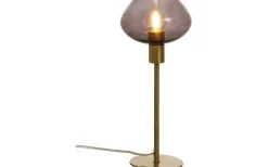 Bell Bordslampa 37,5cm Matt Mässing/Rök