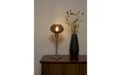 Bell Bordslampa 37,5cm Matt Mässing/Rök