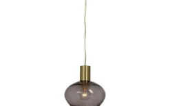 Bell Fönsterlampa 15cm Matt Mässing/Rök