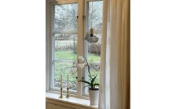 Bell Fönsterlampa 15cm Matt Mässing/Rök