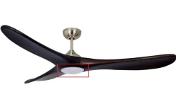 Belysning till Taurus Takfläkt LED 3000K 20W