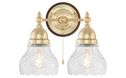 Bergman - Mässing / Brytare / Brunt fäste