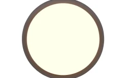 Bermejo Plafond LED 30cm antracit IP54