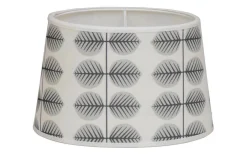 Berså Oval Lampskärm 25cm Grå Stig Lindberg