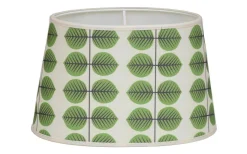 Berså Oval Lampskärm 20cm Grön Stig Lindberg