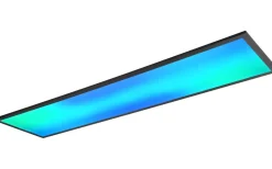 Beta Plafond LED 120cm mattsvart RGBW