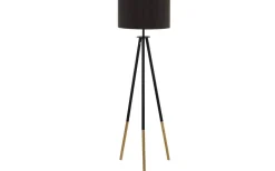 Bidford Golvlampa 154cm Brun/Cappuccino-Guld