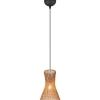 Bijou Fönsterlampa 20cm E27 brun/pappersgarn
