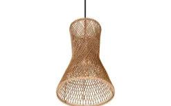 Bijou Fönsterlampa 20cm E27 brun/pappersgarn