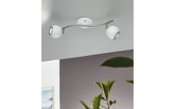 Bimeda Takspotlight 37cm GU10 LED 3000K 2x2,8W Vit