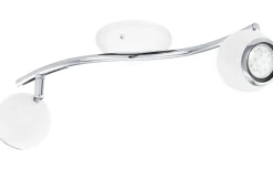 Bimeda Takspotlight 37cm GU10 LED 3000K 2x2,8W Vit