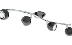 Bimeda Takspotlight 64cm GU10 LED 3000K 4x2,8W Nickel