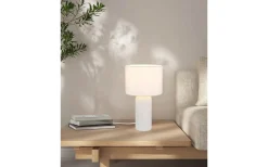 Blair Bordslampa 36cm E27 mattvit