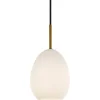 Bodø Fönsterlampa Ø14cm Antik Mässing/Opal