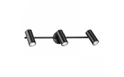 Bogard III Takspotlight Matt svart LED 3x5W 3000K