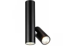 Bogard Twin Takspotlight Matt svart LED 2x5W 3000K