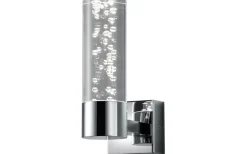 Bolsa H2O Vägglampa LED 1-dels krom/bubbelglas IP44