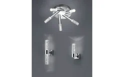 Bolsa H2O Vägglampa LED 1-dels krom/bubbelglas IP44