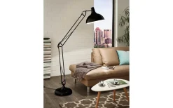 Borgillio Golvlampa 190cm Svart