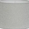 Boucle Lampskärm Oval 20cm Beige