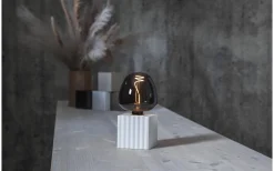 Box Bordslampa 10cm Vit