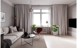 Boyle Golvlampa 164cm Rökgrå