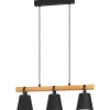 Boyle Taklampa 78cm 3L Svart