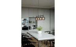 Boyle Taklampa 117cm Rökgrå