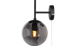 Boyle Vägglampa 31cm Rökgrå