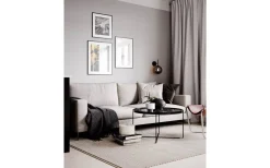 Boyle Vägglampa 31cm Rökgrå