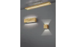 Brad Vägglampa LED 11cm trä