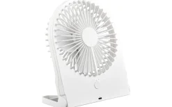 Breezy Bordsfläkt matt vit uppladdningsbar