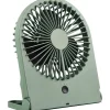 Breezy Bordsfläkt pistagegrön uppladdningsbar