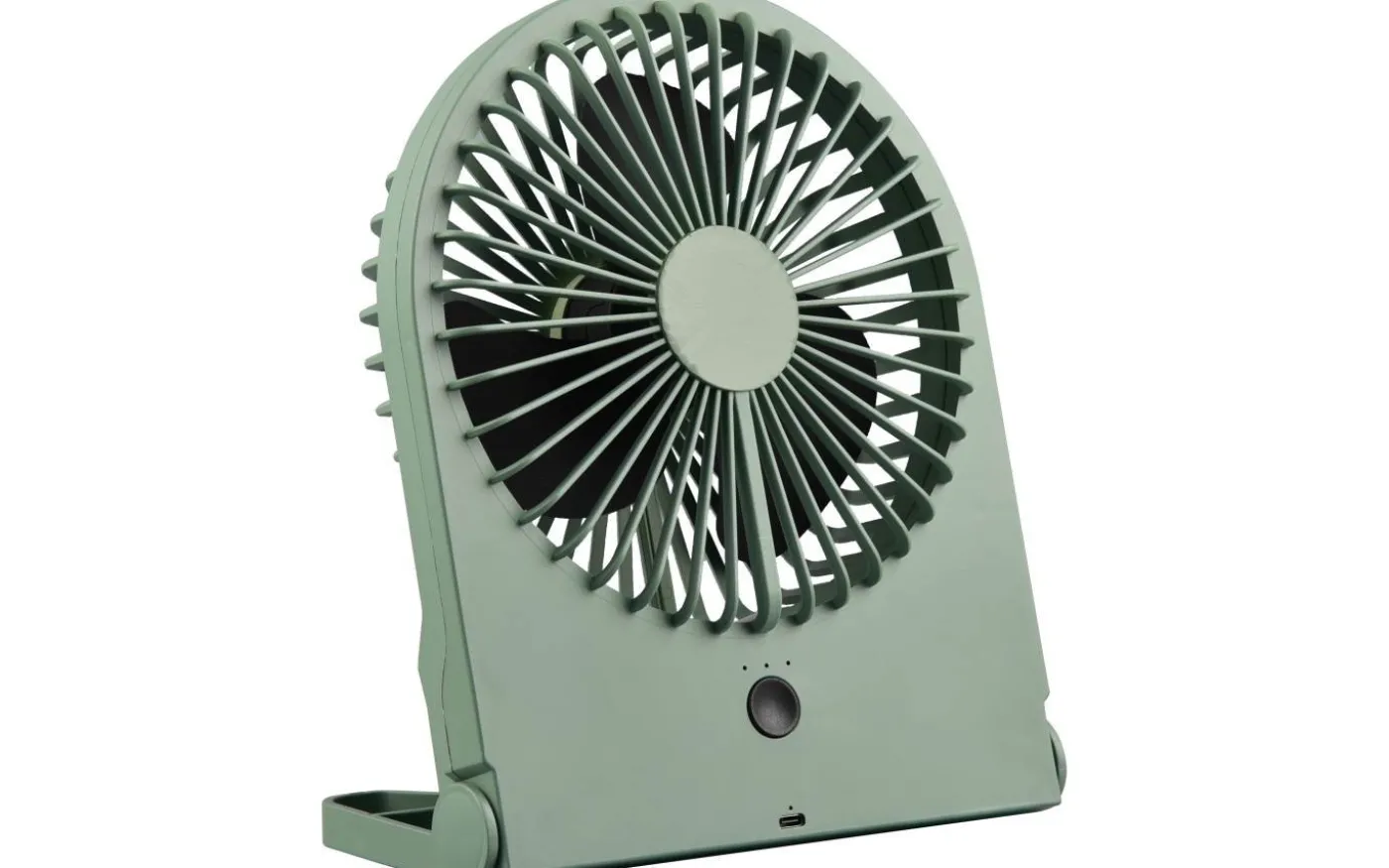 Breezy Bordsfläkt pistagegrön uppladdningsbar