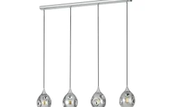 Bregalla Taklampa 109cm Svart Glas